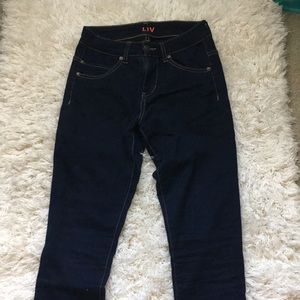 Delias Liv Dark Wash Jeans